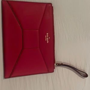 Red Kate Spade evening bag